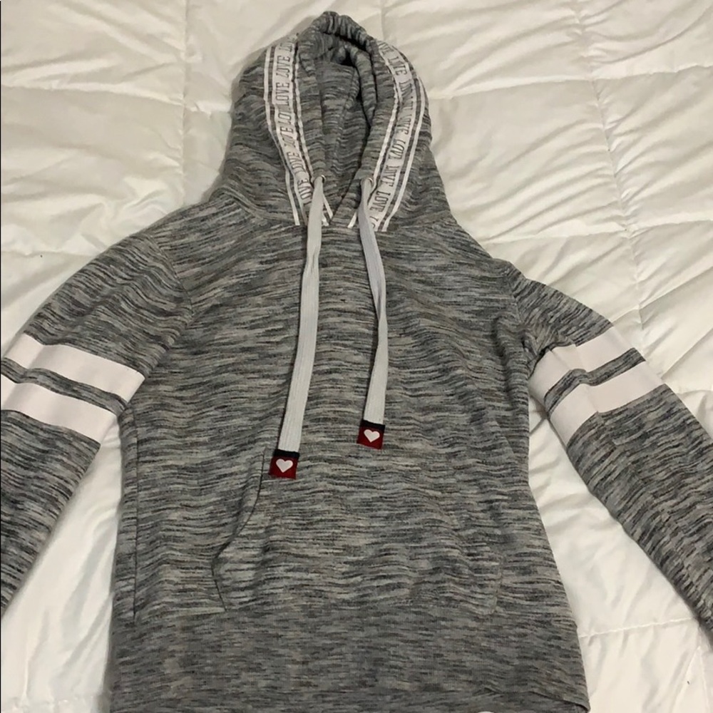 Grey hoodie